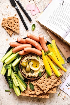 картинка Сосиски Молочные ГОСТ в натуральной оболочке 275-350г от магазина Окраина