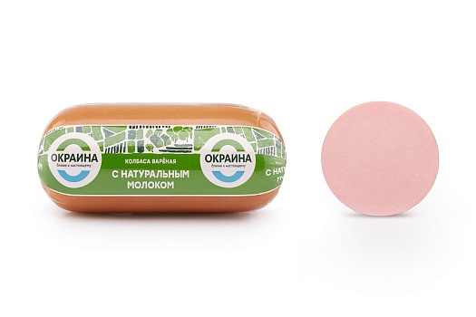 картинка Колбаса с натуральным молоком Окраина 500г шт от магазина Окраина