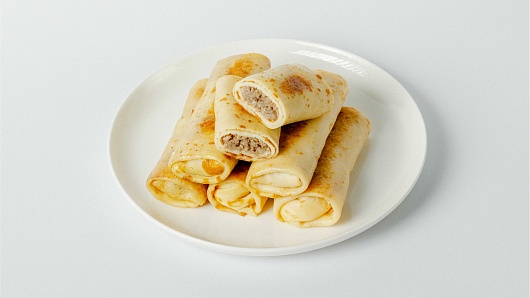 картинка Блины с мясом 420г зам от магазина Окраина