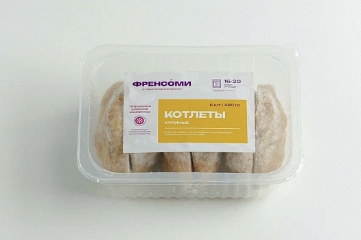 картинка Котлеты куриные ЗАМ 480 г/шт от магазина Окраина