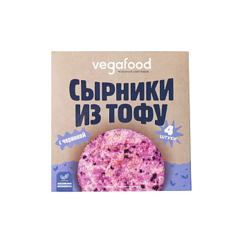 картинка Сырники из тофу с черникой 240г от магазина Окраина