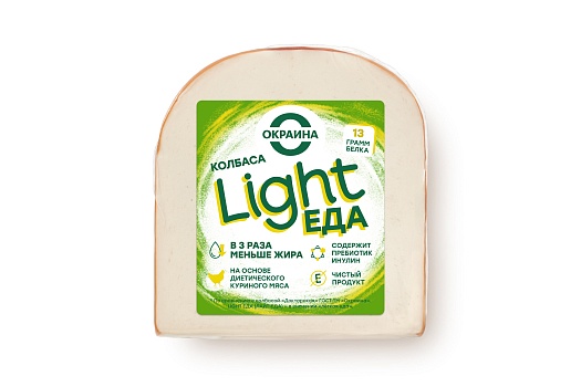 картинка Колбаса Light ЕДА Окраина в/у 370г шт от магазина Окраина